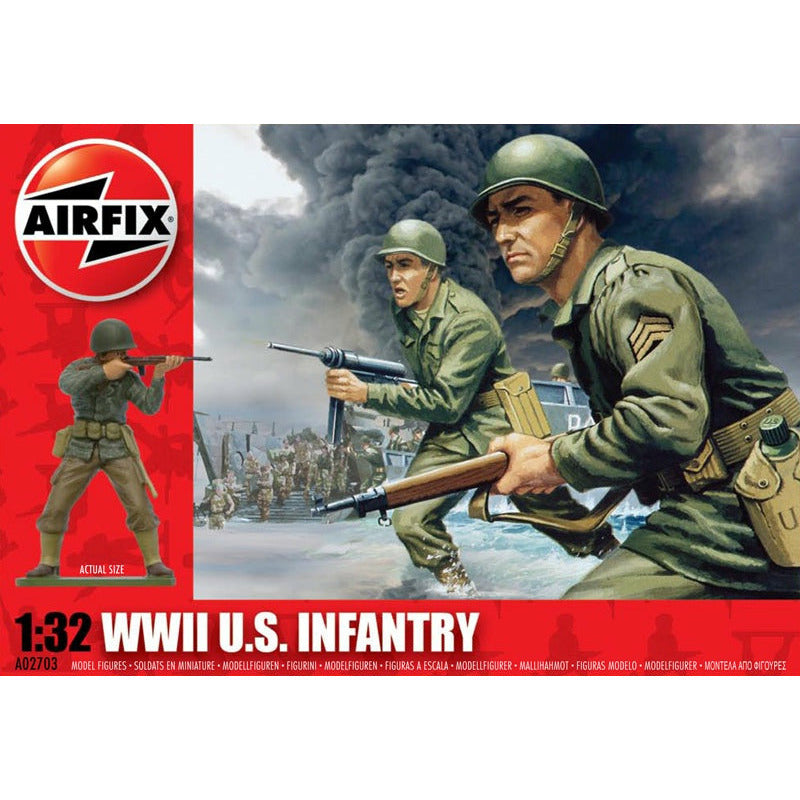 WWII US Infantry 1/32 #02703 by Airfix