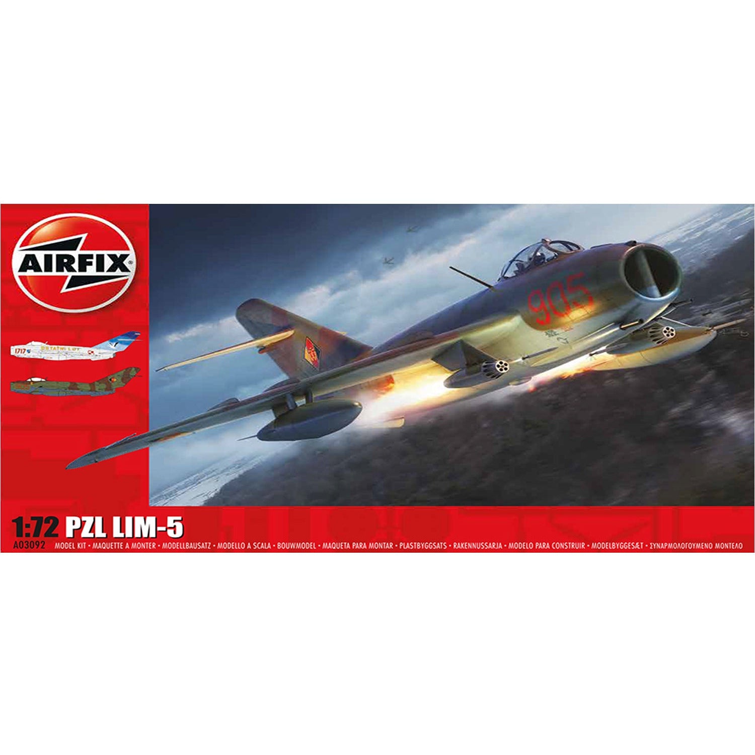 PZL LIM-5 1/72 #03092 by Airfix