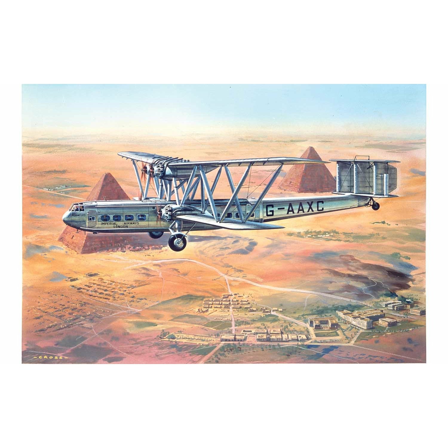 Handley Page H.P.42 Heracles 1/144 #03172 by Airfix