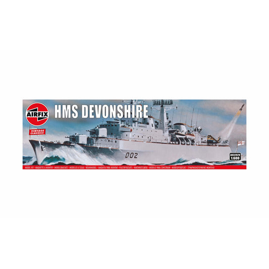 HMS Devonshire 1/600 Model Ship Kit #03202 by Airfix