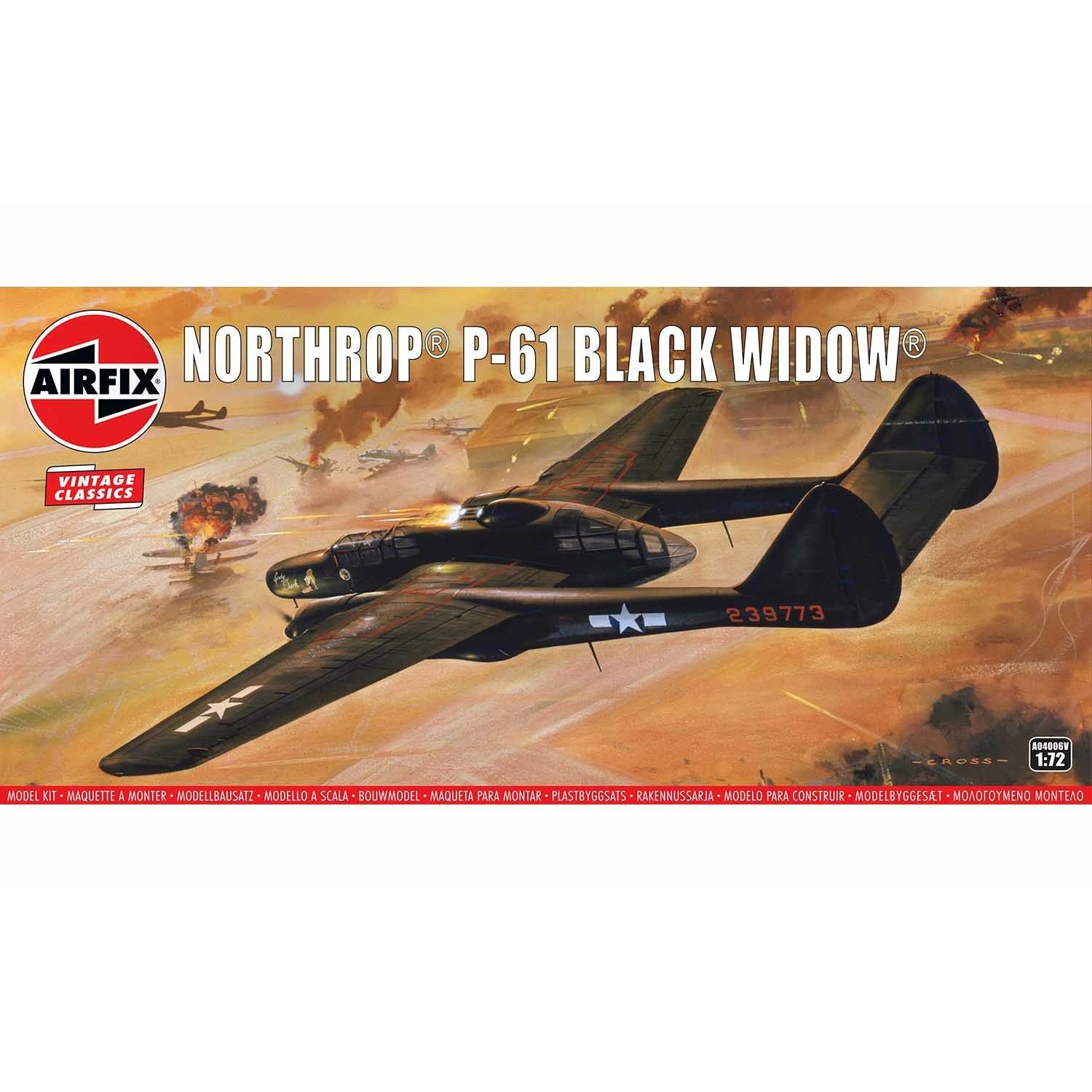 Northrop P-61 Black Widow 1/72 #04006 by Airfix