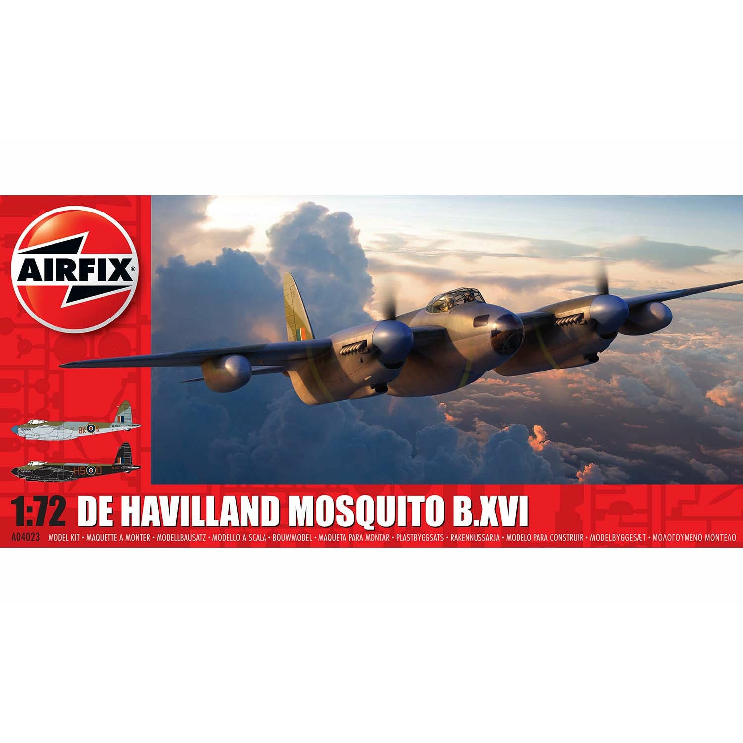 De Havilland Mosquito B.XVI 1/72 #04023 by Airfix