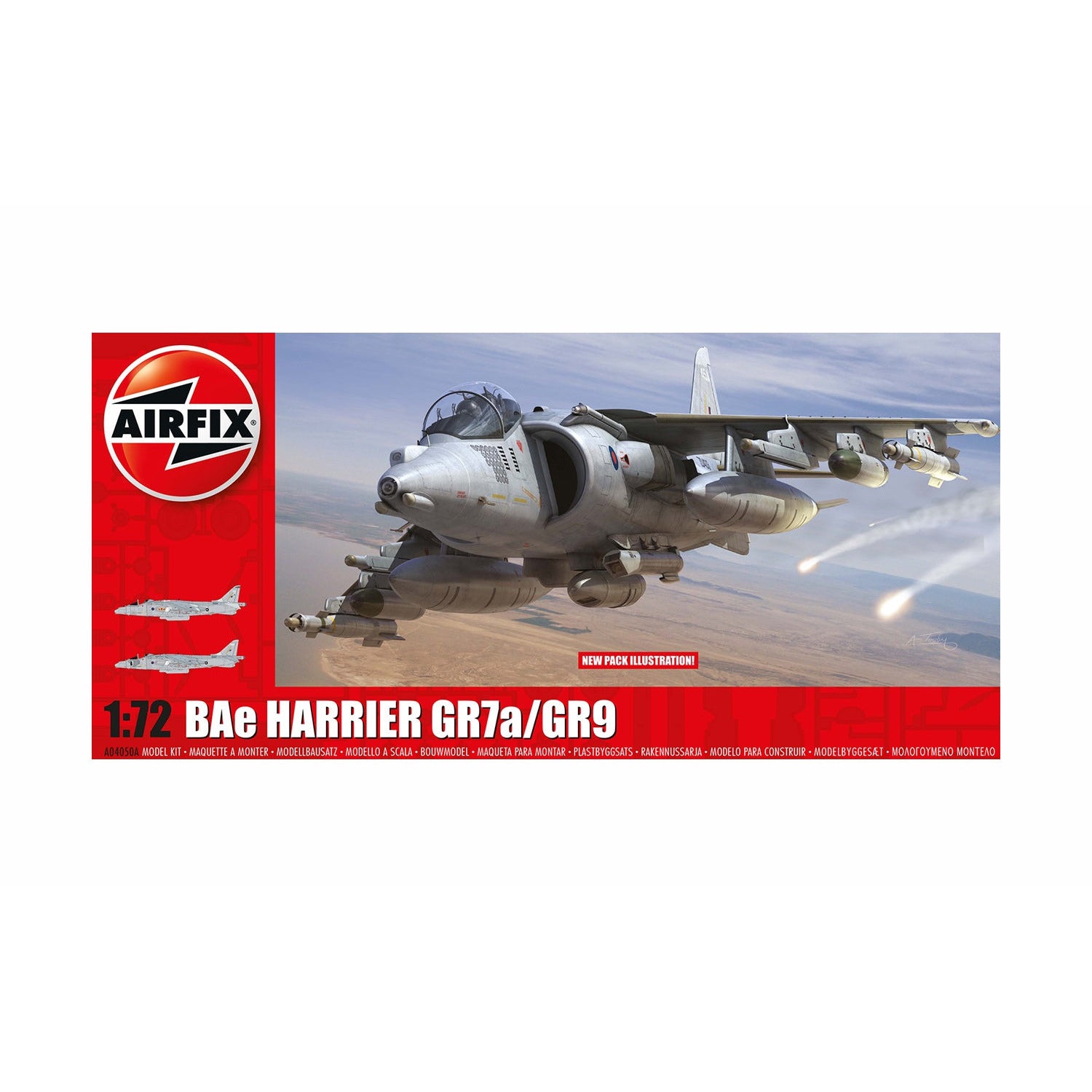 Bae Harrier Gr9 1/72 #4050A by Airfix