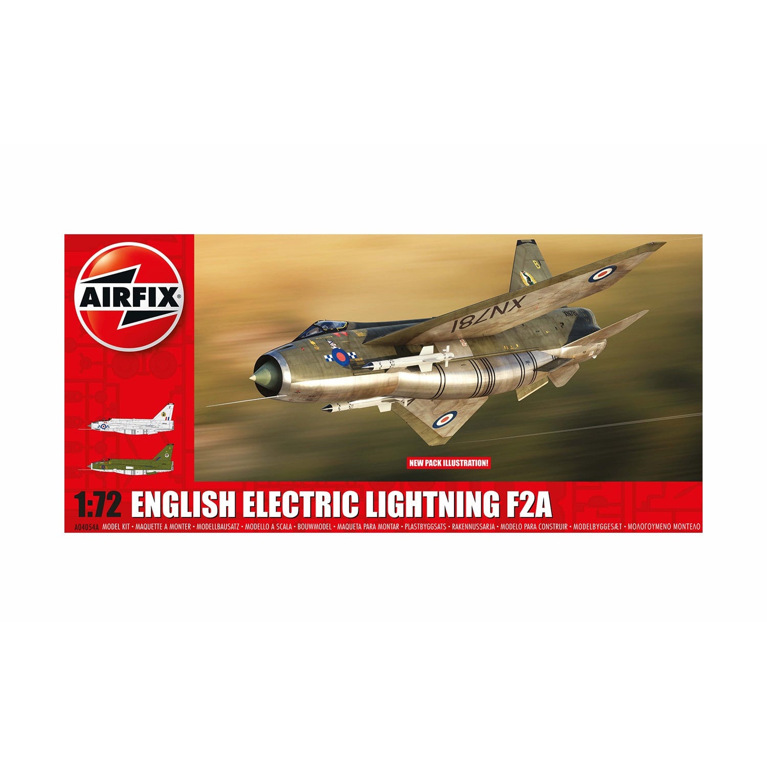 English Electric Lightning 1/72 #04054A by Airfix
