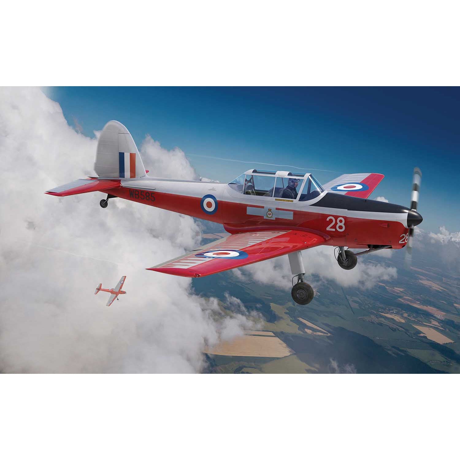De Havilland Chipmunk T.10 1/48 #04105 by Airfix