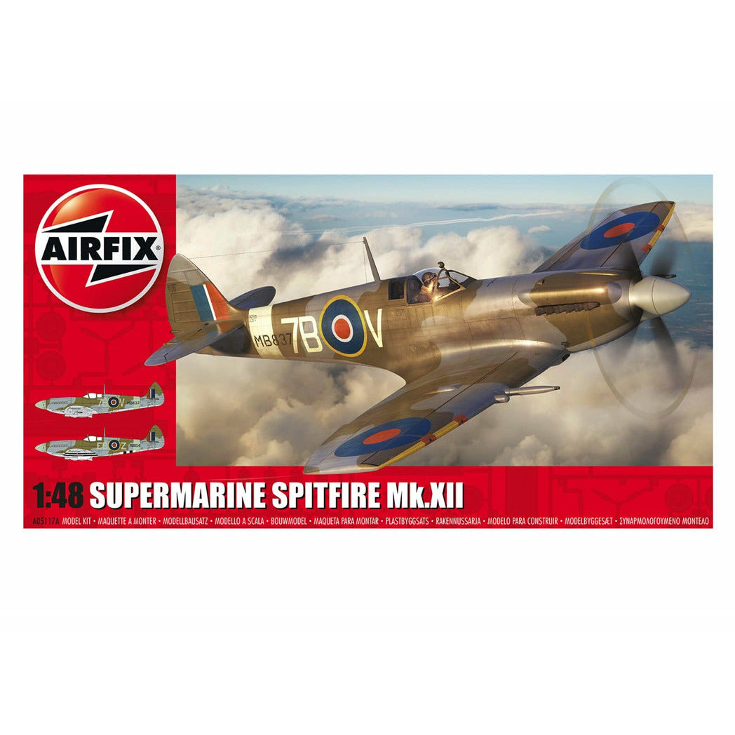 Supermarine Spitfire MK.XII 1/48 #05117A by Airfix