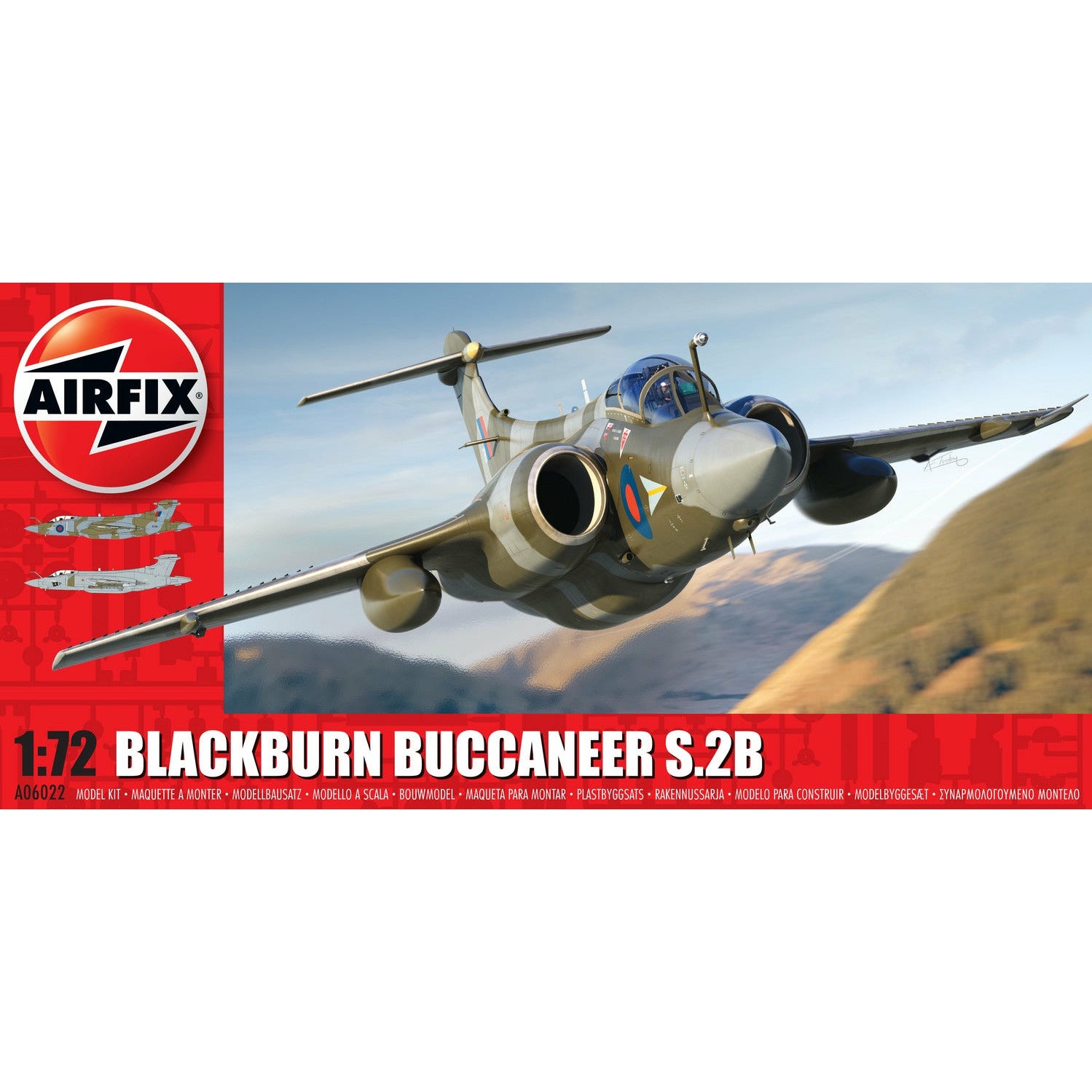 Blackburn Buccaneer S.2 RAF 1/72 #06022 by Airfix