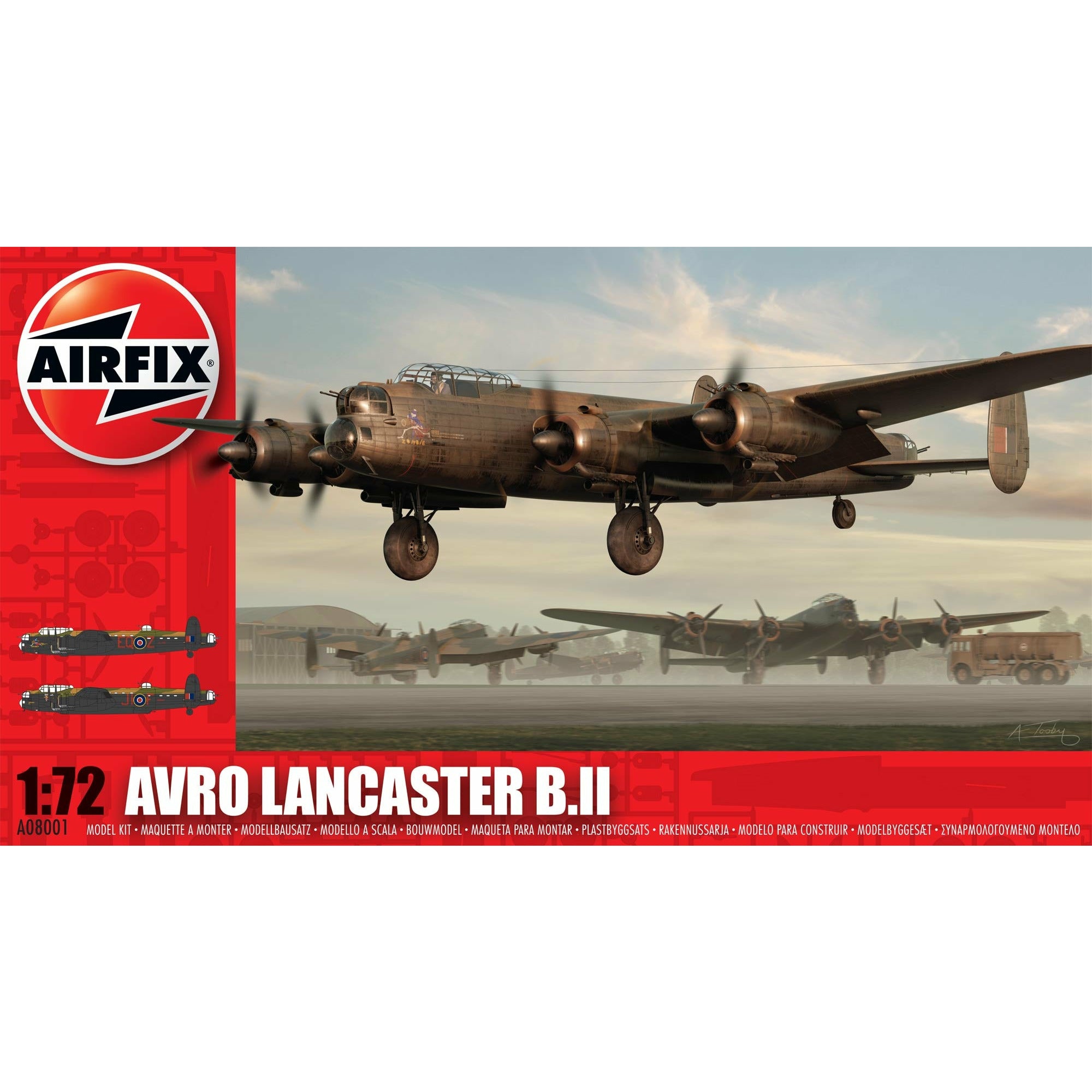 Avro Lancaster B.II 1/72 #08001 by Airfix