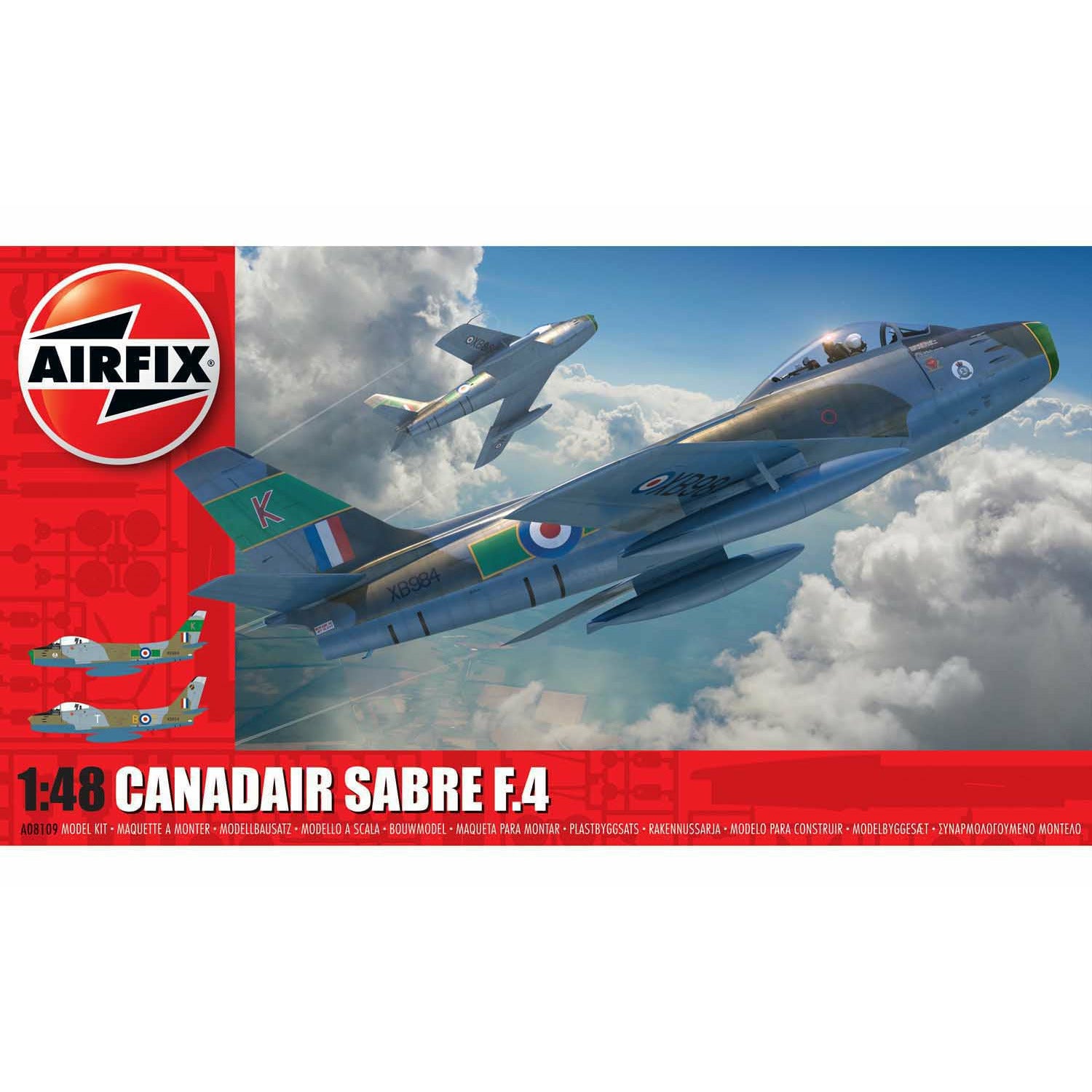 Canadair Sabre F.4 1/48 #08109 by Airfix