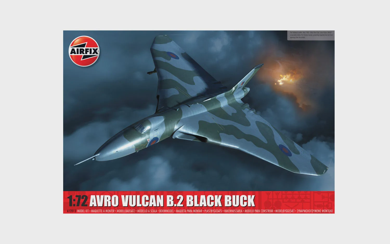 Avro Vulcan B.2 Black Buck 1/48 #12013 by Airfix