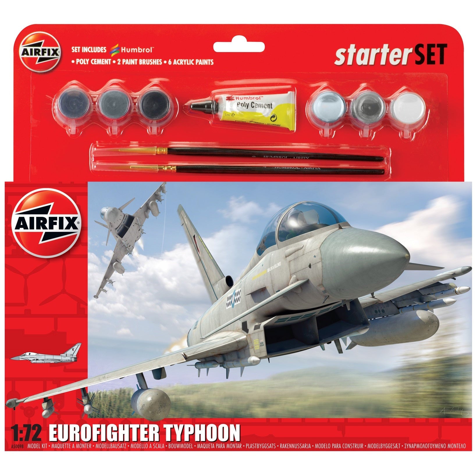 Eurofighter Typhoon 1/72 #50098A by Airfix