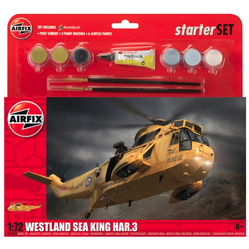 Westland Sea King Har.3 Gift Set 1/72 #55307B by Airfix