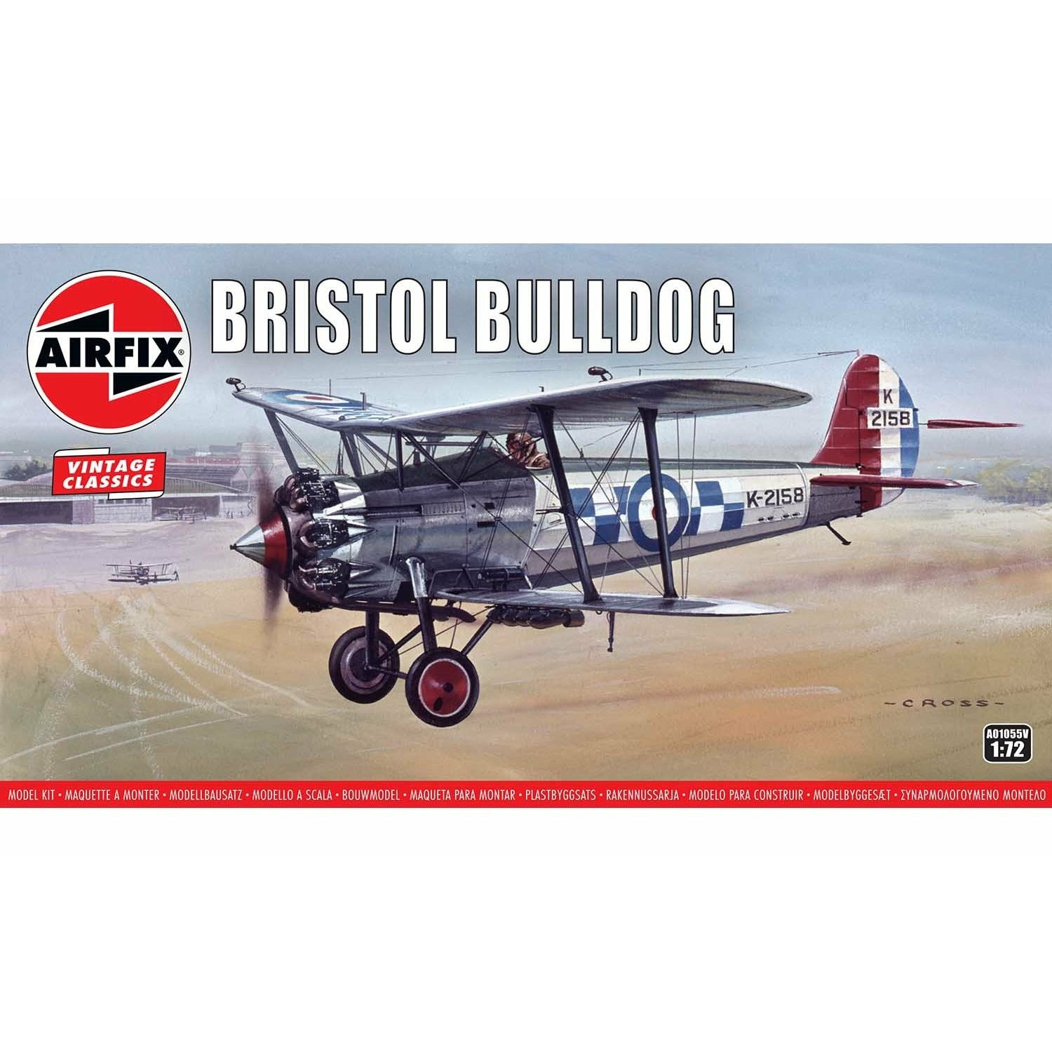 Bristol Bulldog 1/72 #A01055V by Airfix