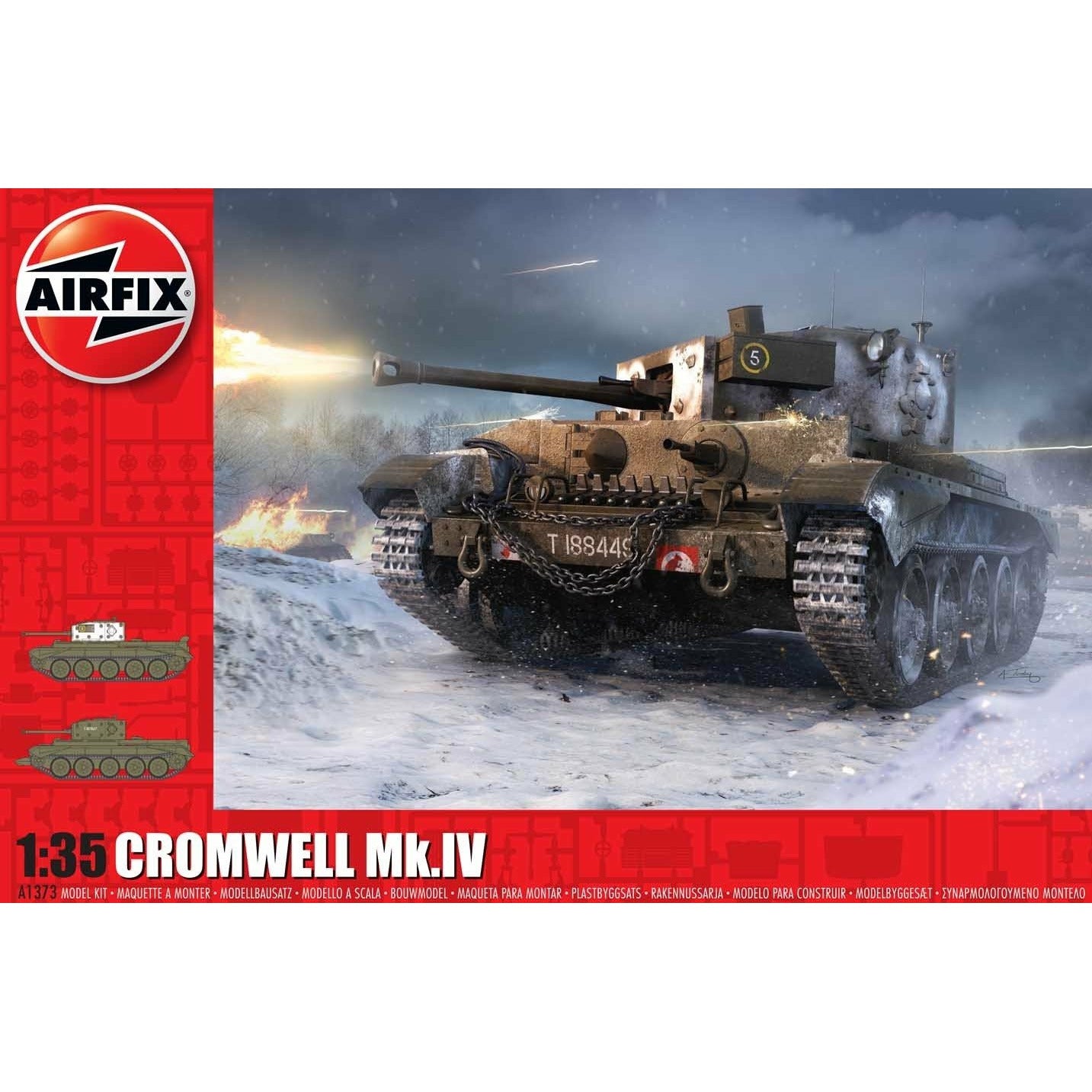 Cromwell Mk.IV 1/35 #A1373 by Airfix