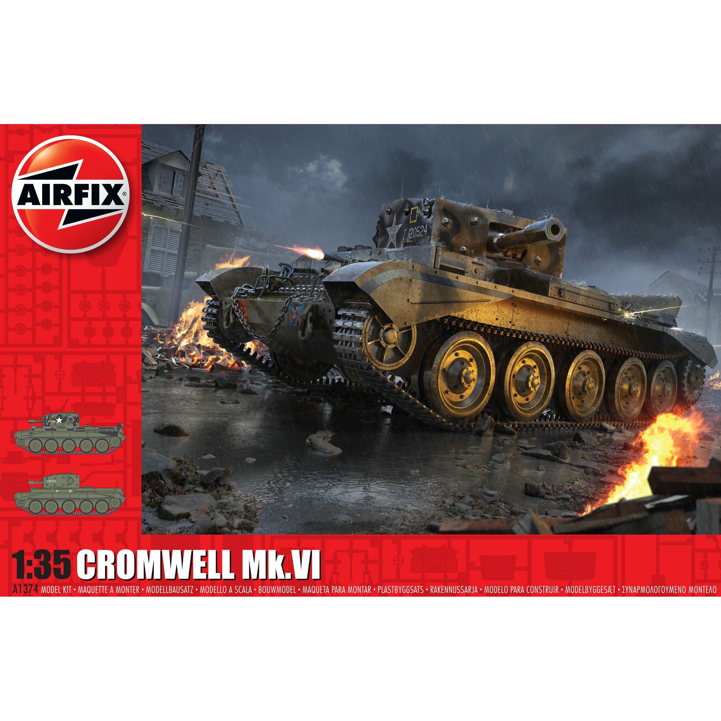 Cromwell Mk.VI 1/35 #A1374 by Airfix
