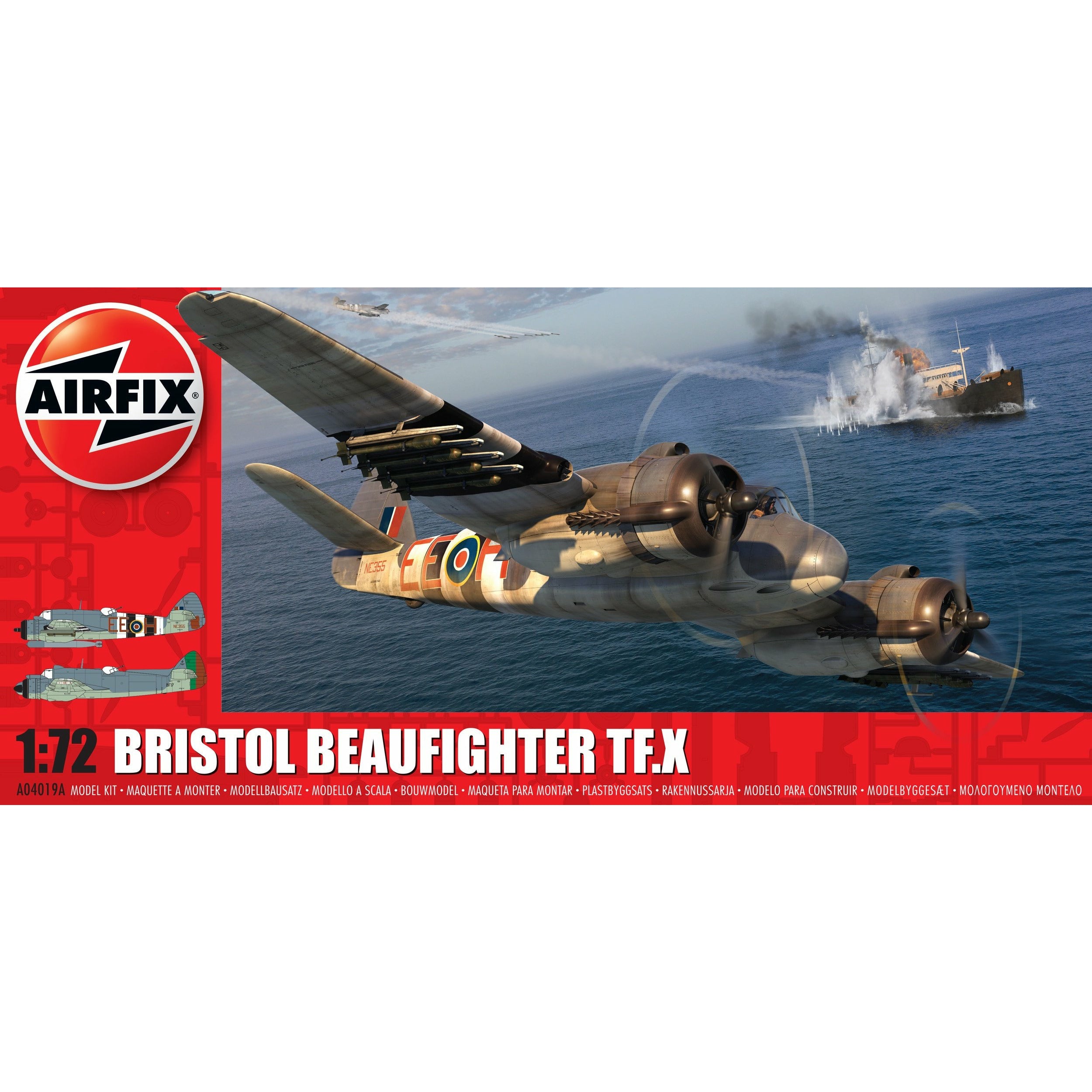 Bristol Beaufighter TF/X 1/72 #A04019A by Airfix