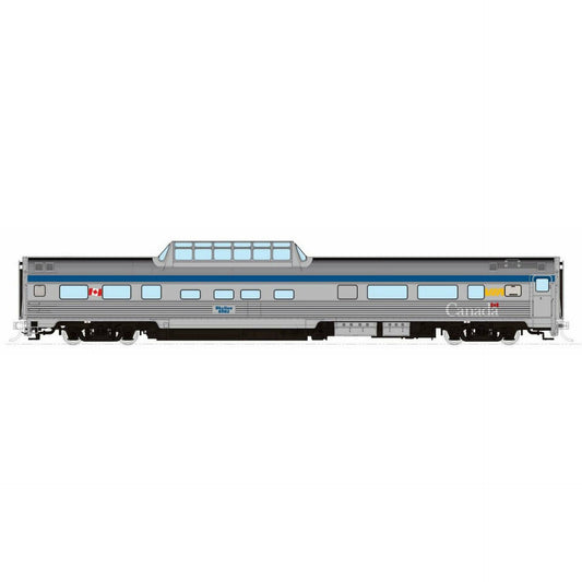 HO Scale Budd Mid-Train Dome: VIA Rail Canada #8504