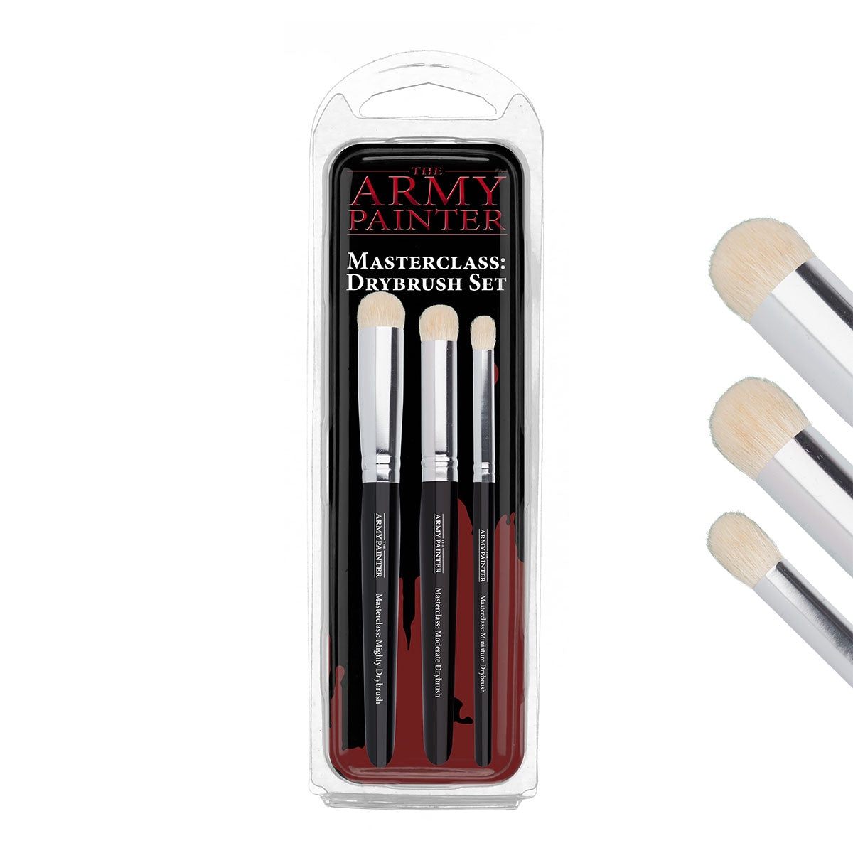 The Army Painter Masterclass Dry Brush Set (3pcs) #TL5054