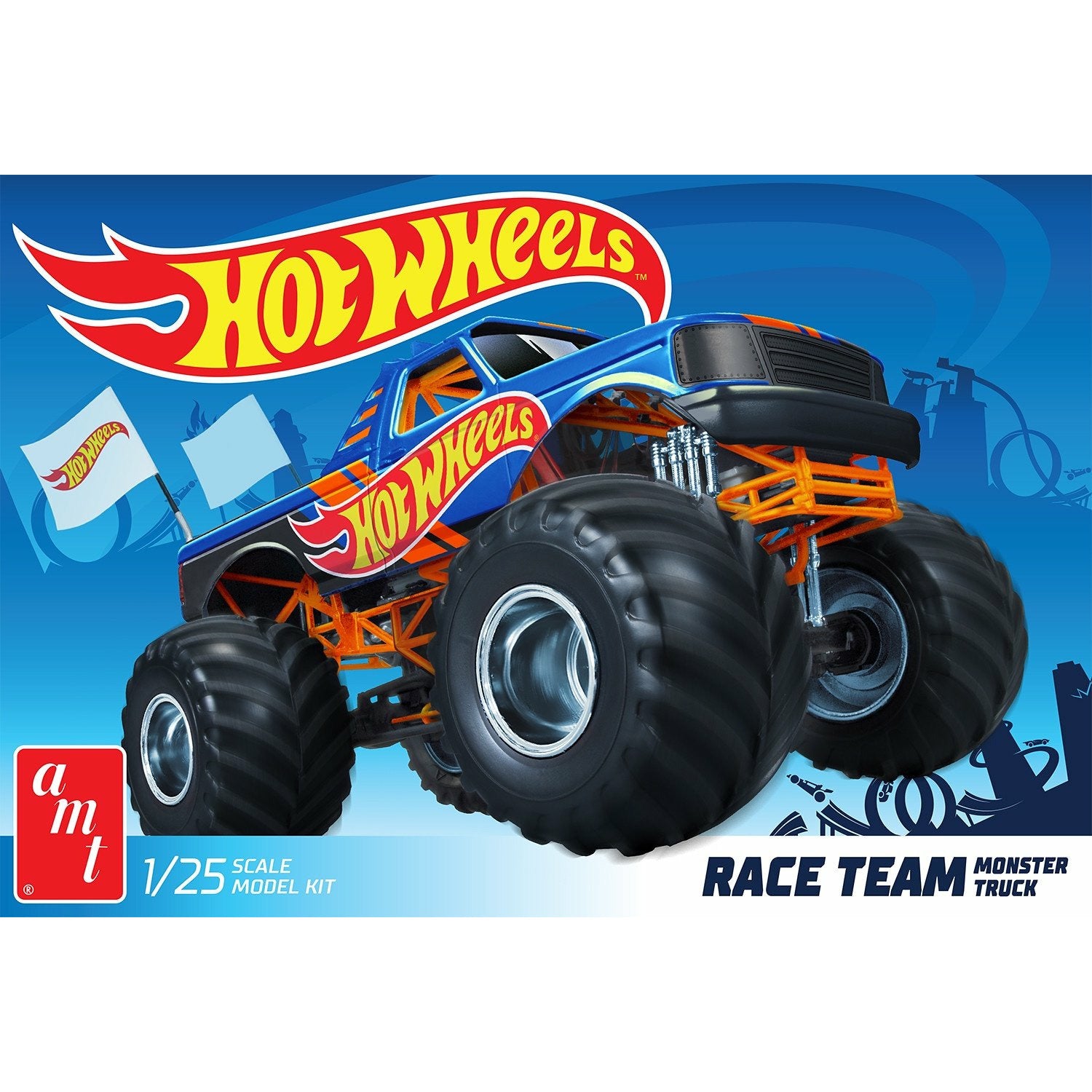 Ford Monster Truck Hot Wheels 1/24 #1256 by AMT