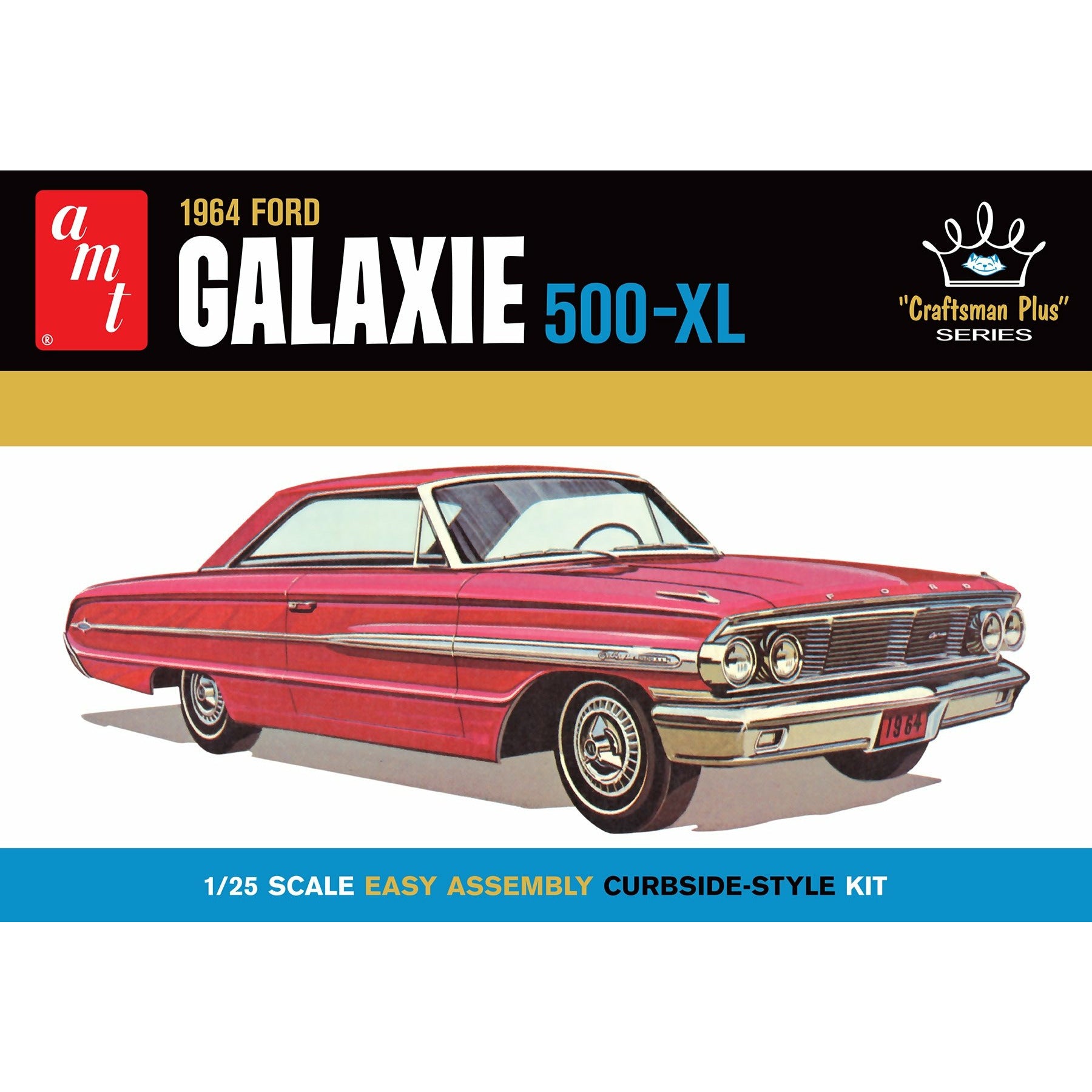 1964 Ford Galaxie 500-XL 1/25 Model Car Kit #AMT1261/12