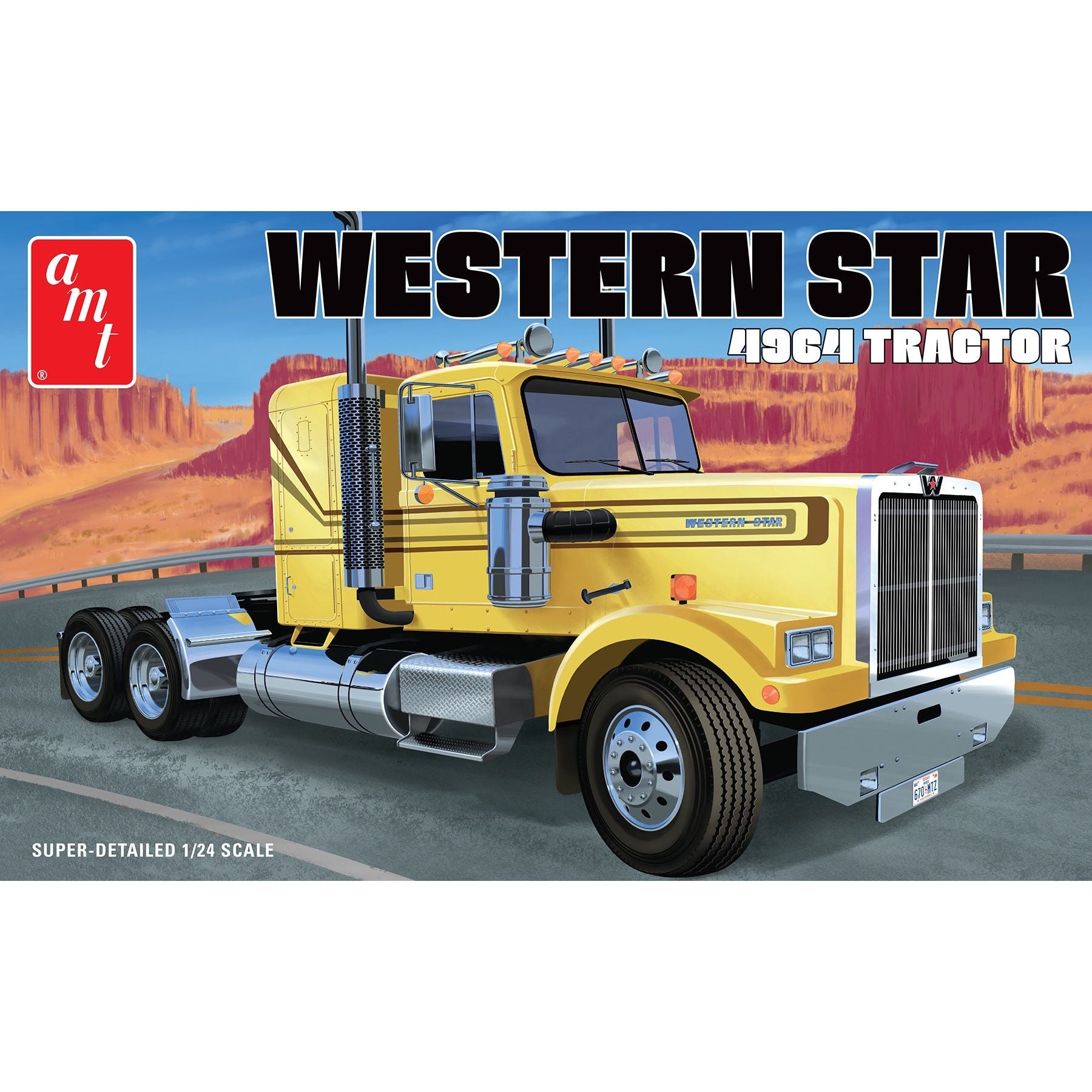 Western Star 4946 Tractor 1/24 #1300 by AMT