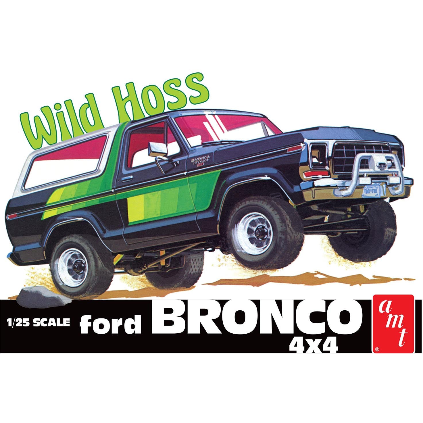 1978 Ford Bronco "Wild Hoss" 1/25 Model Car Kit #1304 by AMT