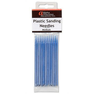 Alpha Abrasives Plastic Sanding Needle Medium ALP402