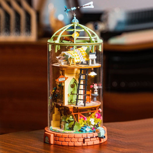 Domed Loft DIY Glass Dollhouse - Mysterious World Series