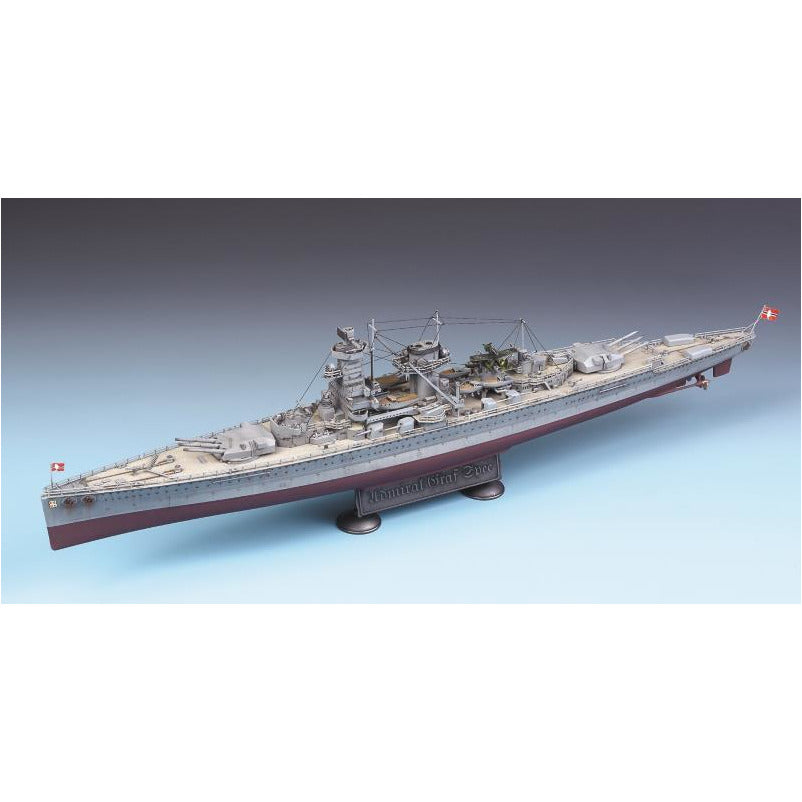 German Pocket Battleship Admiral Graf Spee 1/350 Model Ship Kit #14103 by Academy