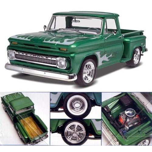 1965 Chevrolet Stepside Pickup 1/25 Model Car Kit #7210 by Revell
