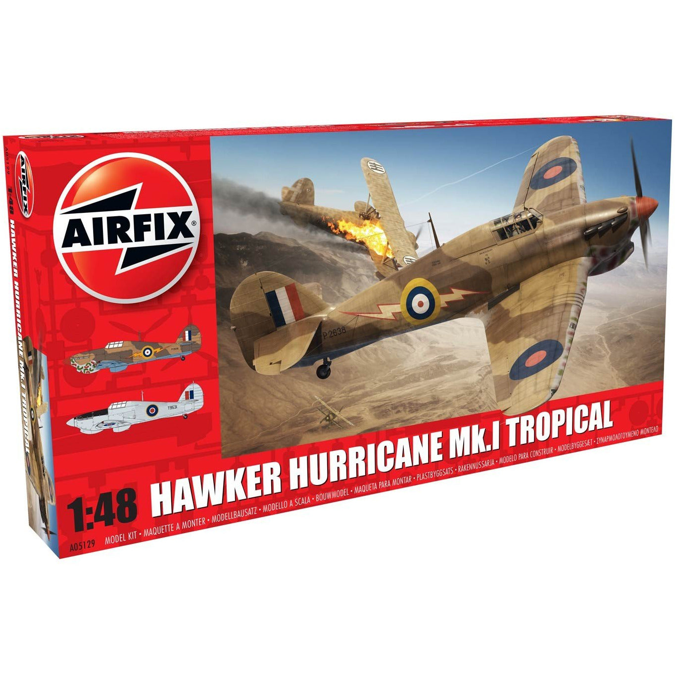 Hawker Hurricane Mk. I Tropical 1/48 by Airfix