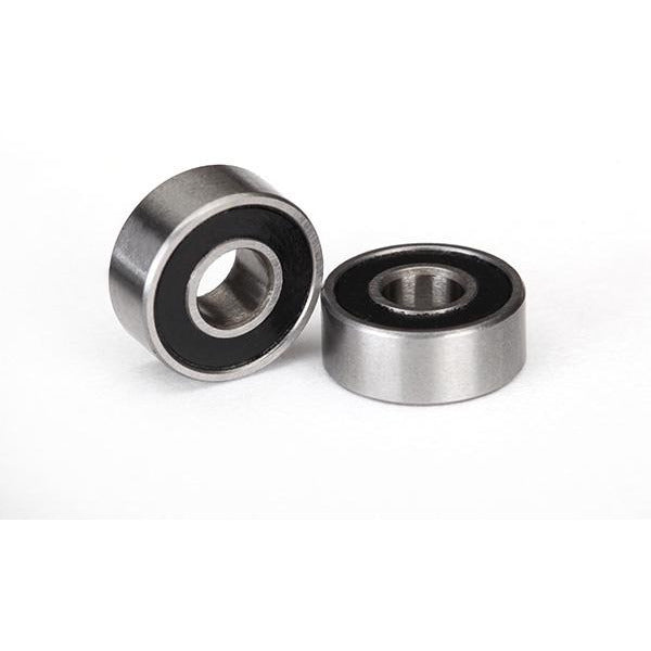 Traxxas Ball bearing, Black rubber sealed (4x10x4mm) (2) TRA5104A