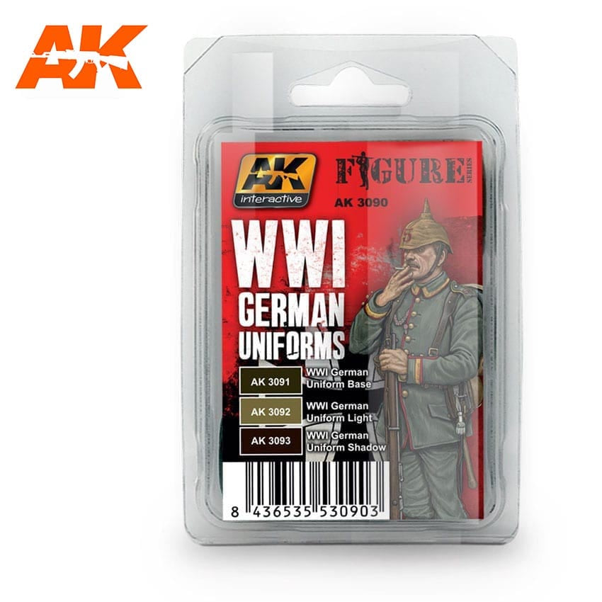 AK-11629 WWI German Uniforms Colors Set