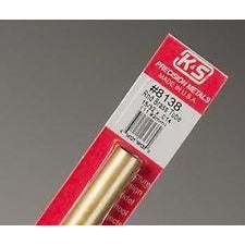 K&S Round Brass Tube - 15/32" OD KSE8138