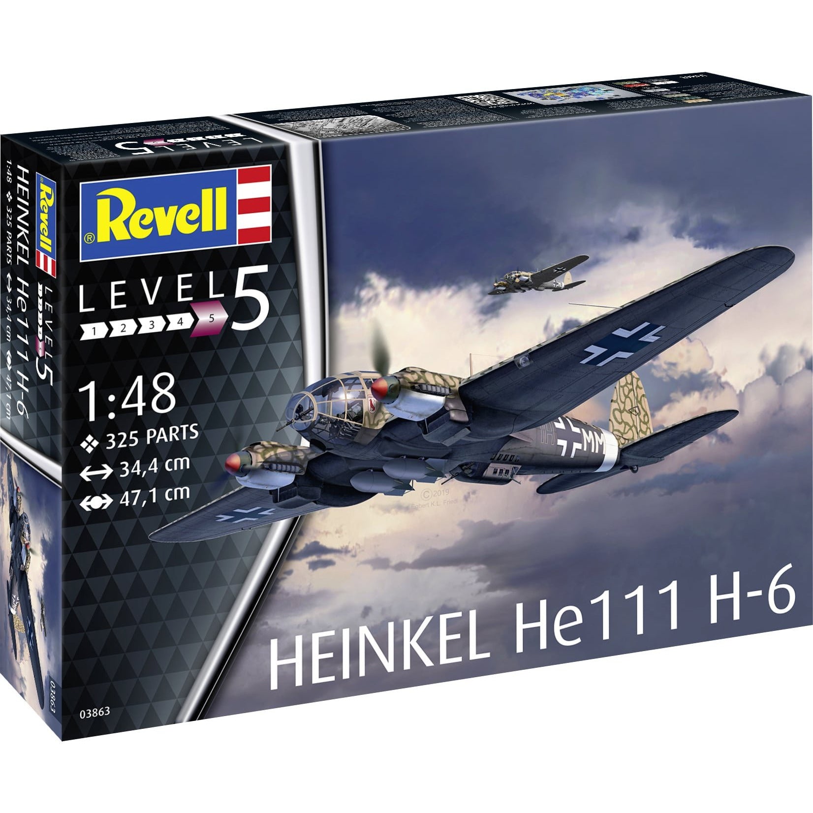 Heinkel He111 H-6 1/48 by Revell