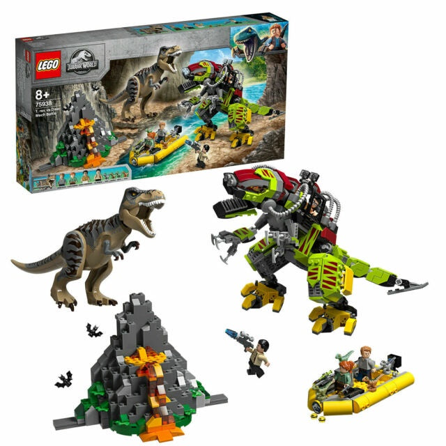 Lego Jurassic World: T-rex vs Dino-Mech Battle 75938