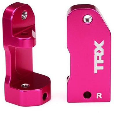 TRA3632P L/R Aluminum Caster Blocks - Pink
