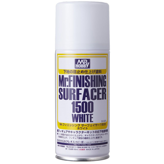 Mr. Finishing Surfacer 1500 White Aerosol