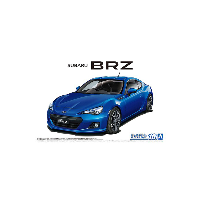 Subaru ZC6 BRZ 2012 1/24 #5923 by Aoshima