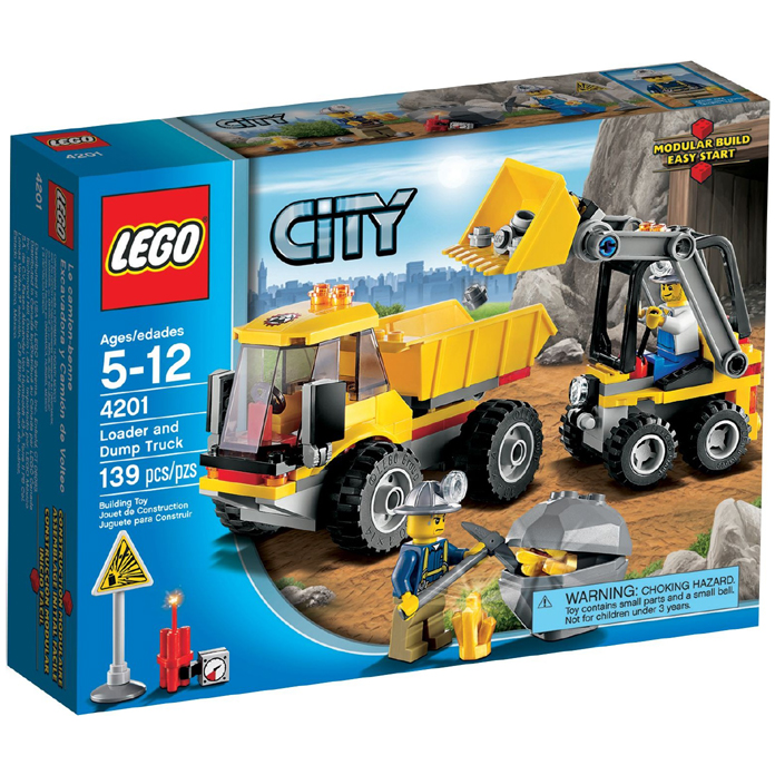 Lego City: Loader and Dump Truck 4201