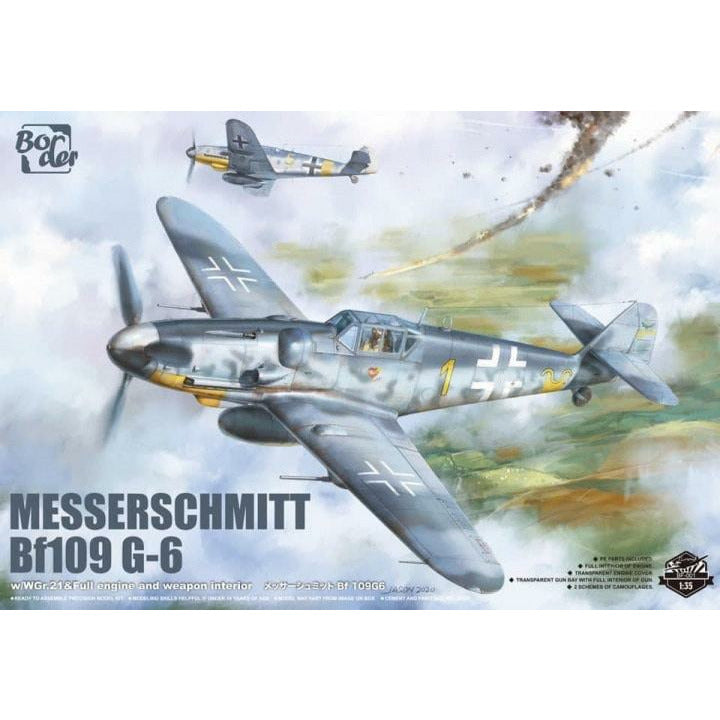 Messerschmitt Bf109 G-6 1/35 #BF-001 by Border Models