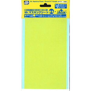 Mr. Hobby Mr. Masking Sheet Round/Triangle GT71
