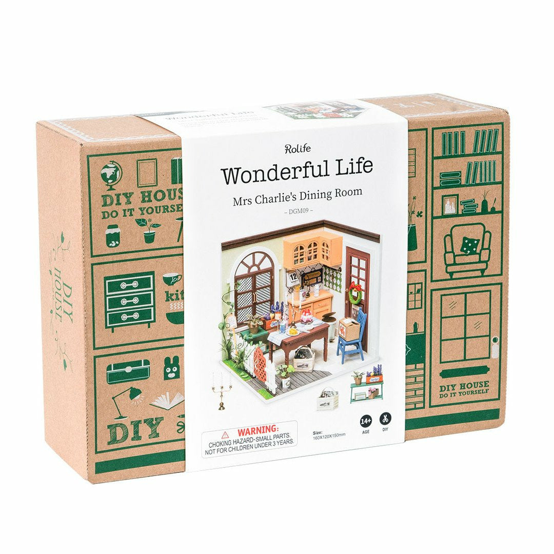 DIY House Charlie's Dining Room  - Wonderful Life Series