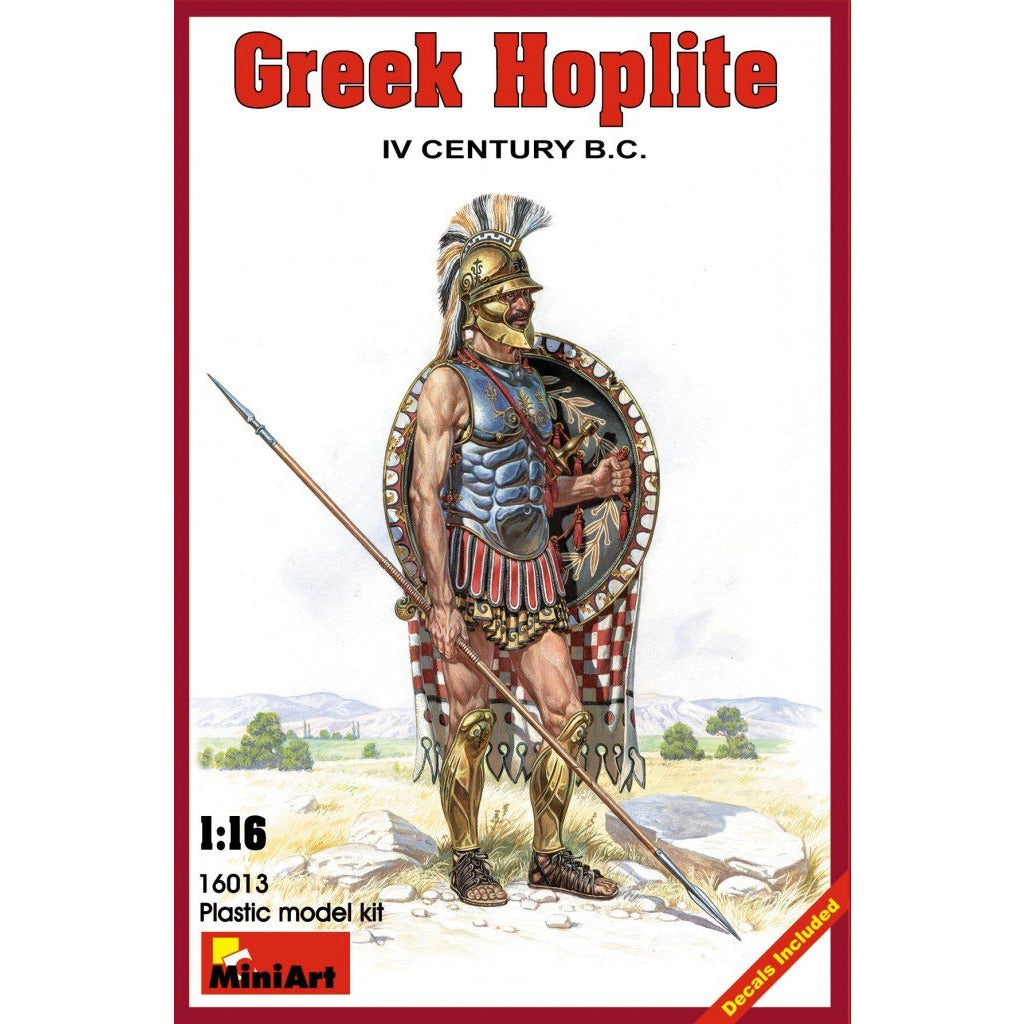 Greek Hoplite IV Century BC #16013 1/16 Figure Kit by MiniArt