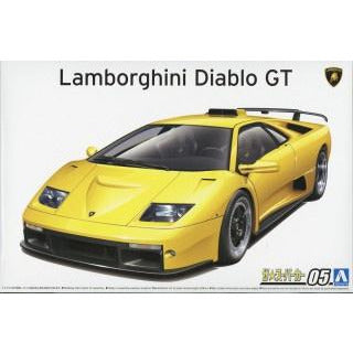 1999 Lamborghini Diablo GT 1/24 Model Car Kit #by Aoshima