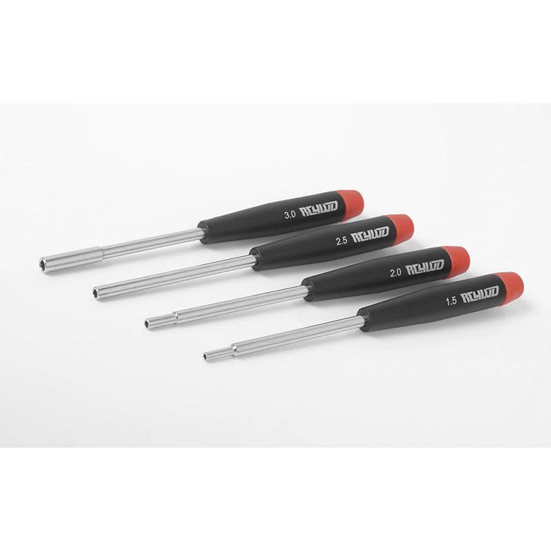 RC4WD 4pc Precision Metric Hex/Nut Driver Set