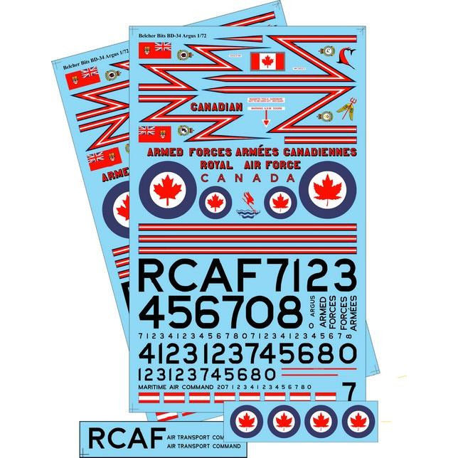 1/72 Canadian RCAF North Star decals