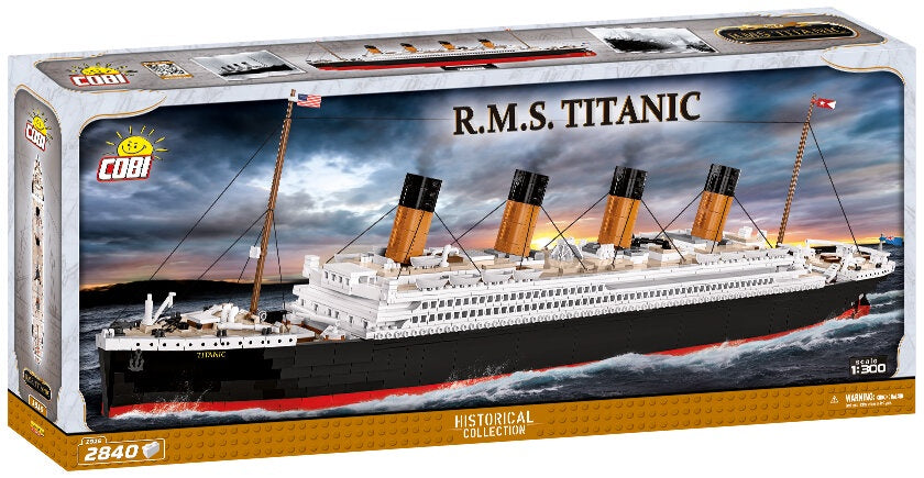 Cobi Historical Collection: 1916 R.M.S. Titanic 1/300 2840 PCS