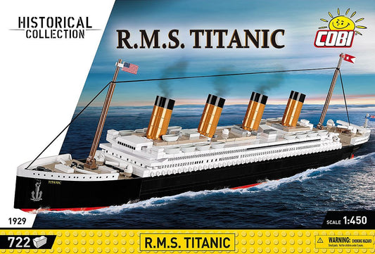 Cobi Historical Collection: 1929 R.M.S. Titanic 1/450 722 PCS