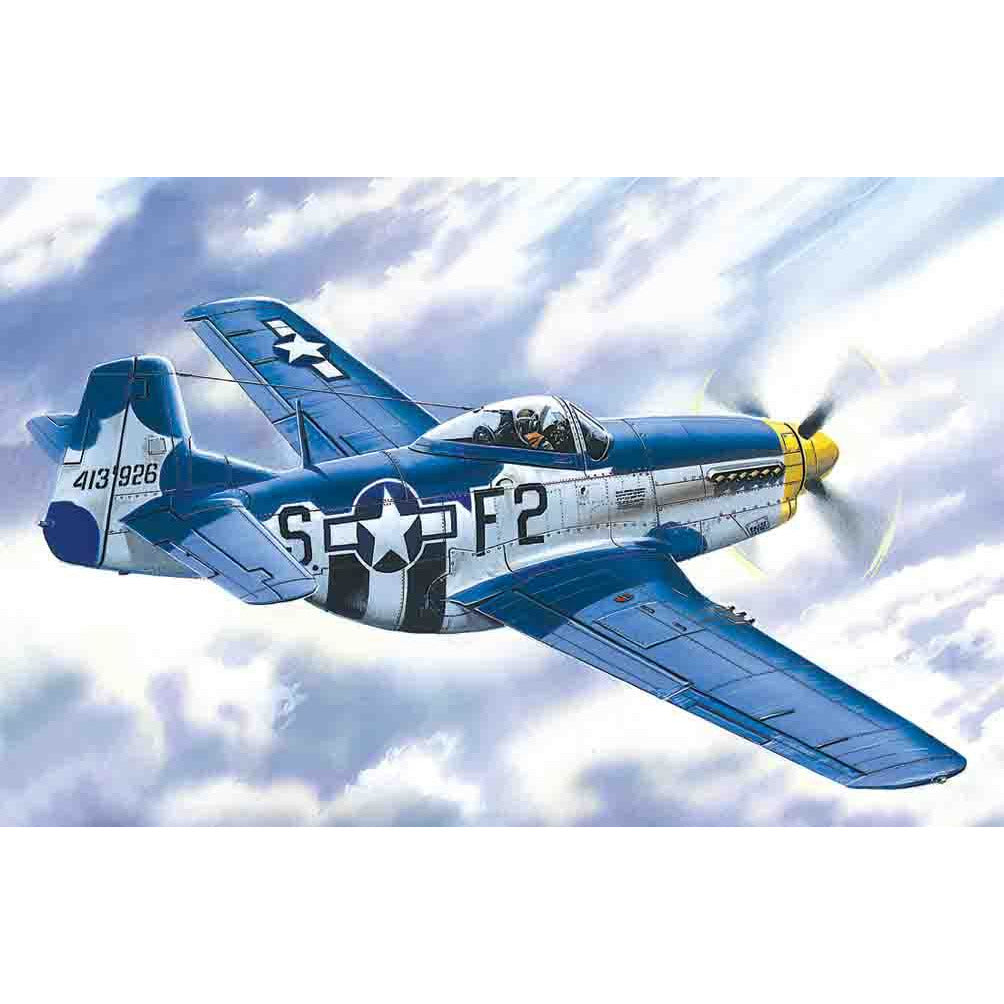 Mustang P-51D-15, WWII American Fighter 1/48 by ICM